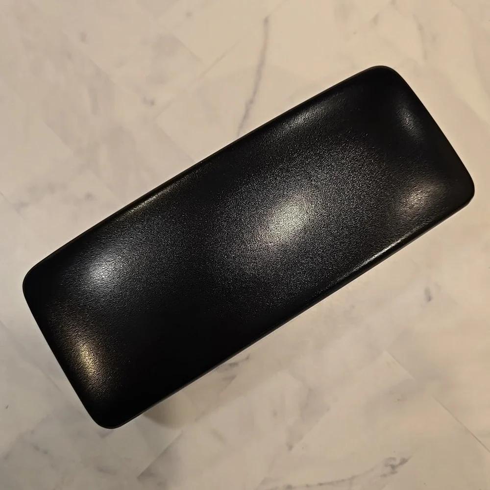 Ralph Lauren Black Hard Shell Eyeglasses/Sunglasses Case Free Shipping‎